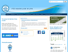 Tablet Screenshot of ita-hakkilankilpa.fi